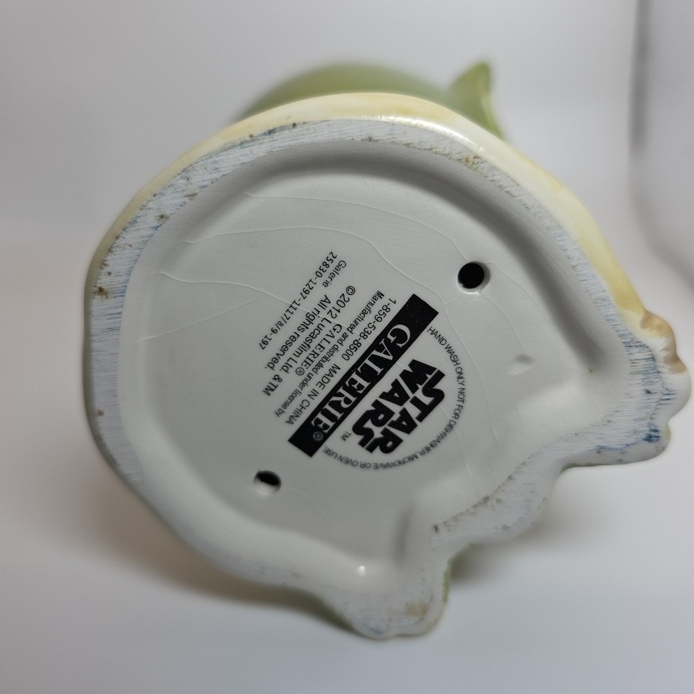 Star Wars Yoda Ceramic Goblet Coffee Mug by Galerie & Lucasfilms Ltd 2012 - Picture 5 of 7